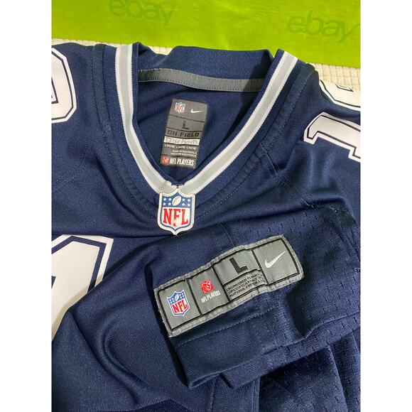 Nike Dallas Cowboys Amari Cooper #19 Jersey – Youth Large – Nike NFL Game Blue - Picture 5 of 10